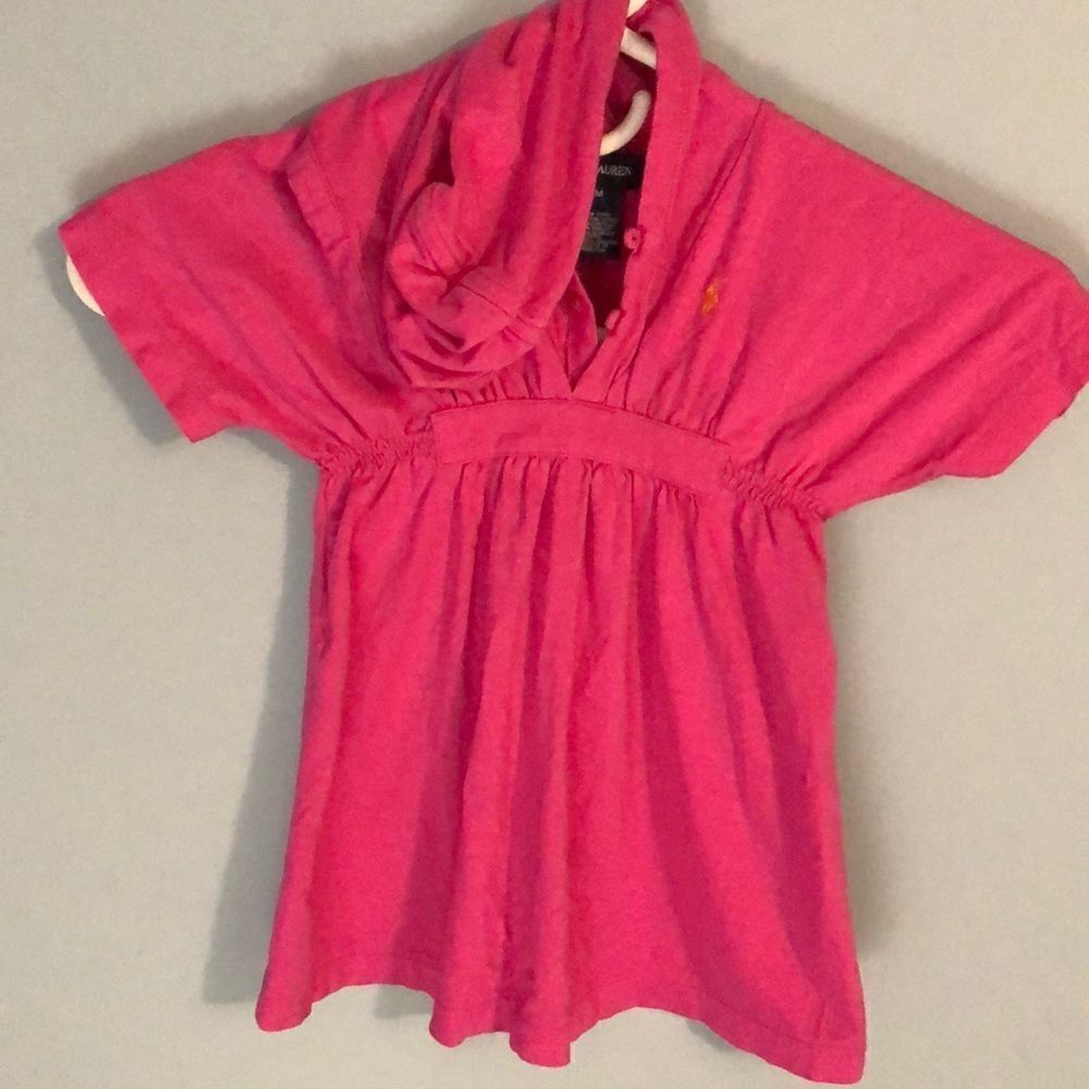 12 M Ralph Lauren Pink Sun Dress